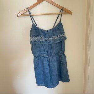 Abercrombie & Fitch Blue Romper